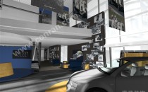 奧迪汽車(chē)展廳設(shè)計(jì)（車(chē)輛展示區(qū)）